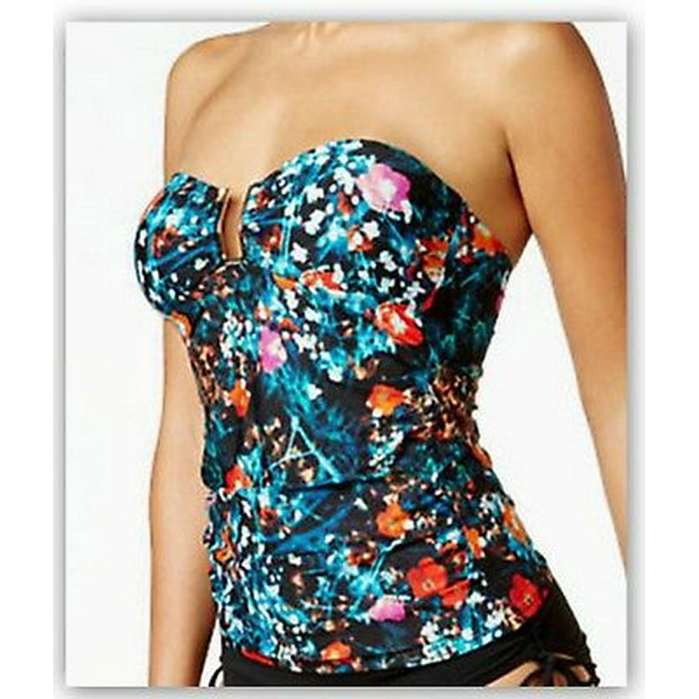 Calvin Klein Calvin Klein MULTI Exotic Poppy Hardware Convertible