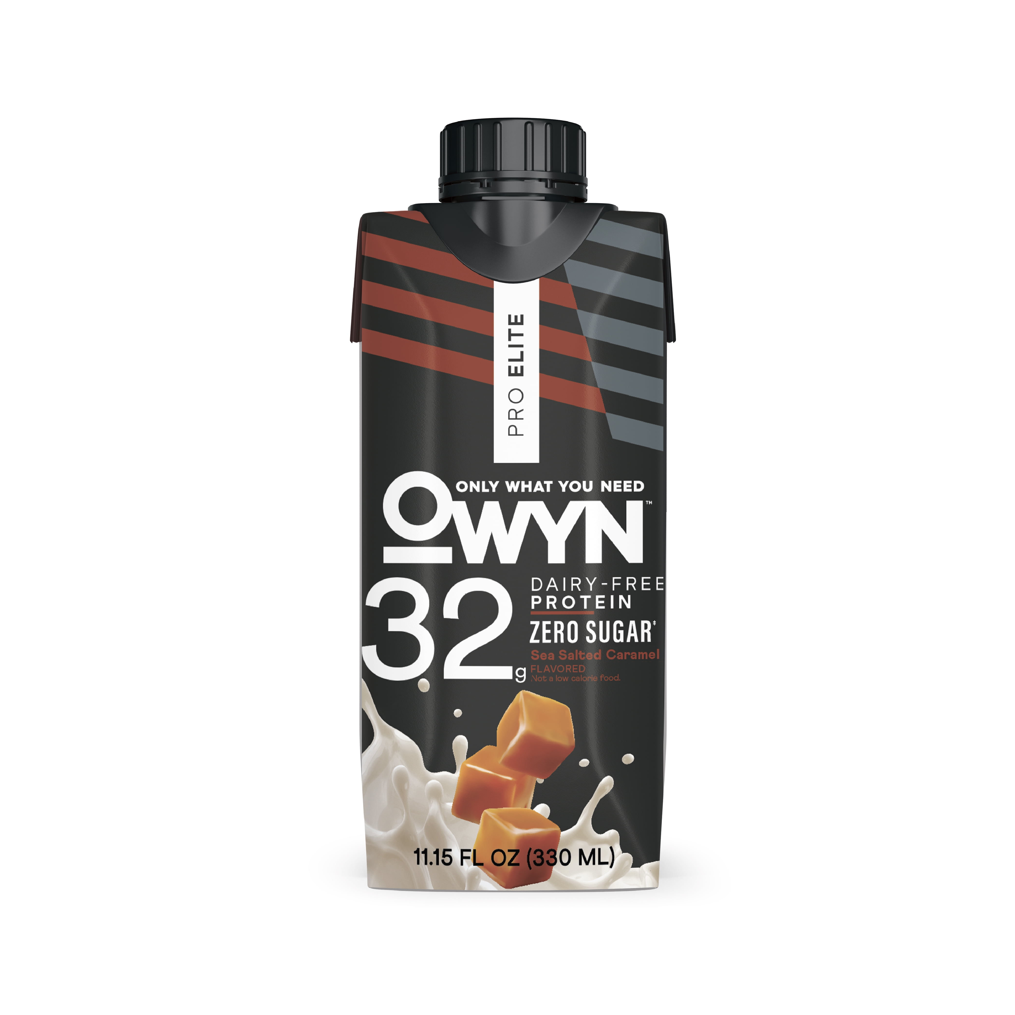 OWYN Pro Elite 32g High Protein Shakes, Sea Salt Caramel, 11.15 fl oz, 4 Count