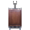 thumbnail image 2 of Summit 24-Inch 5.6 Cu. Ft. Built-In Cold Brew Coffee Kegerator - Custom Panel - SBC682PNRCFTWIN, 2 of 2