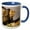 Blue/White, variant on 3drose, Colorado, Breckenridge. Red Fox - Us06 Bja0060 - Jaynes Gallery, 11oz Two-tone Yellow Mug