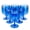 blue, variant on Yongzhenlite Acrylic Wine Goblets, Stackable Unbreakable Bpa-Free Shatterproof 12 oz, Set of 6, Indoor & Outdoor Beverage Cups