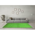 thumbnail image 3 of Ahgly Company Indoor Rectangle Solid Green Modern Area Rugs, 8' x 10', 3 of 4