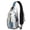 Grey-85, variant on Crossbody Sling Backpack for Women Men Ocean Cute Shark Shoulder Sling Crossbody Casual Chest Bag for Travel Sports Running Hiking