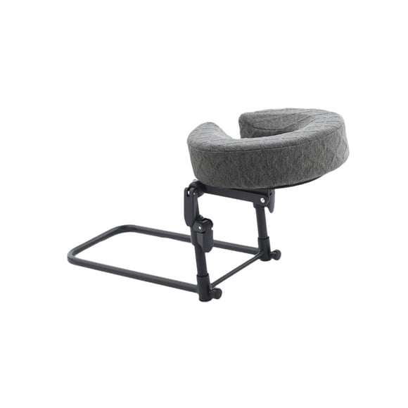 Zentra Massage Headrest for Bed Face Down Pillow with Hand Rest Face Cradle Cushion for gray