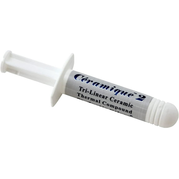 Arctic Silver Ceramique 2 2.7g Premium High Density Thermal Cooling Compound Retail (CMQ2-2.7G)