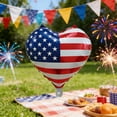 thumbnail image 1 of HCBY Independence Day PVC Balloon, Sealed yet Shapable Inflatable Prop, Leakproof Air Retaining Design, Smooth PVC Texture, Vivid Permanent Print for Commercial Festival Activity Use, 1 of 6