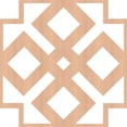 thumbnail image 4 of Ekena Millwork 23 3/8"W x 23 3/8"H x 3/8"T Large Blendon Decorative Fretwork Wood Wall Panels, Alder, 4 of 6