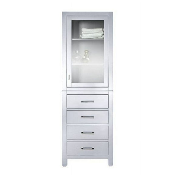 Avanity MODERO-LT24-WT Modero 24 in. Linen Tower in White fi