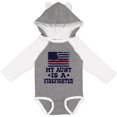 thumbnail image 3 of Inktastic Firefighter Flag Aunt Boys or Girls Long Sleeve Baby Bodysuit, 3 of 5