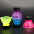 thumbnail image 3 of 3pcs/set Creative Reusable Bottle Cap Drink Lids Opener Resealable Tops Can Convert Soda Savers Toppers (randon Color） R8Z0, 3 of 9