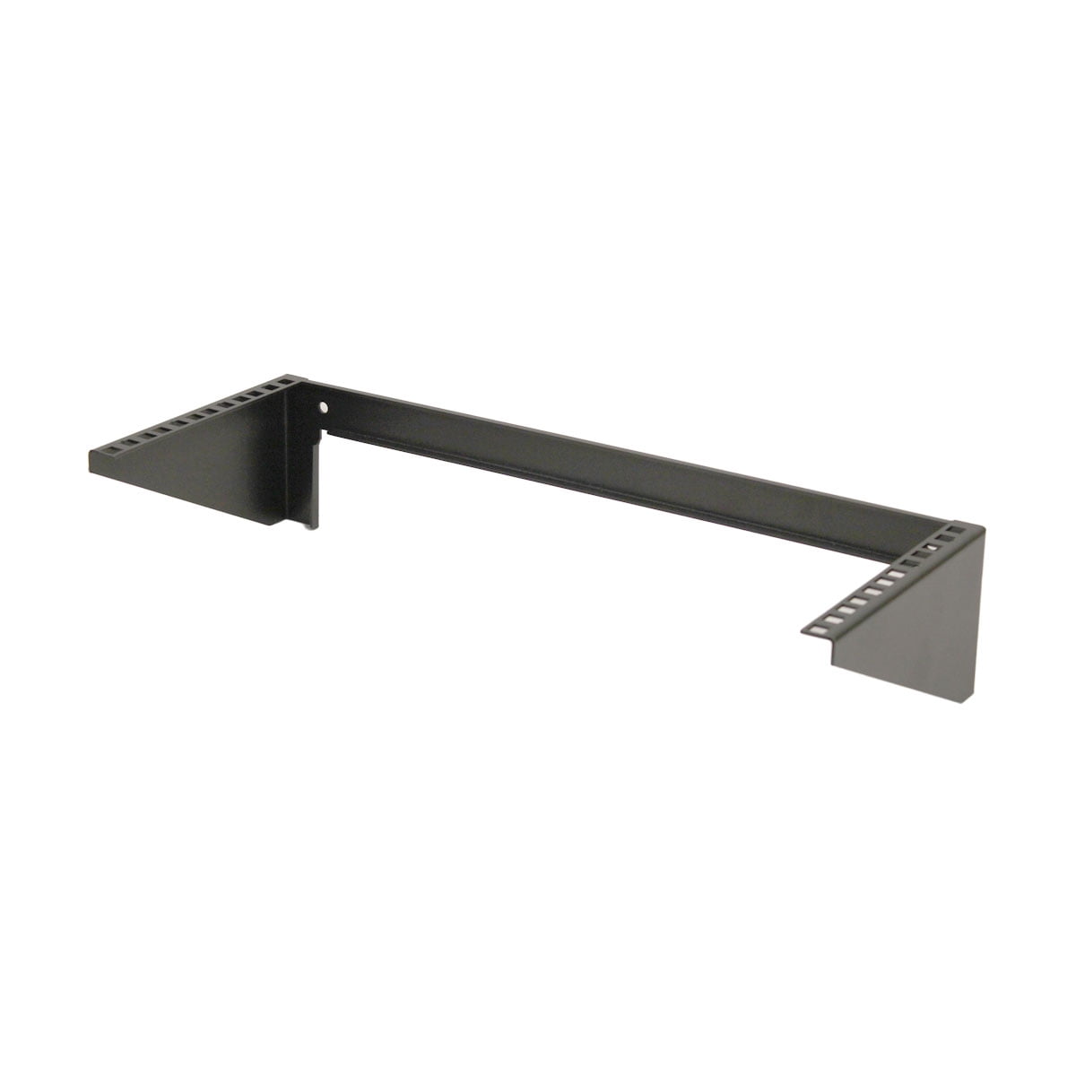 NavePoint 4U 19 Inch Vertical Wall Mount Rack Wall Mountable Server Rack w/ Hardware Black