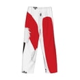 thumbnail image 3 of Lsque HOHOHO Christmas Print Men's Pajama Pants, Lounge Pant - Comfortable Home Wear,Elastic Waistband, Stylish Design-Large, 3 of 9