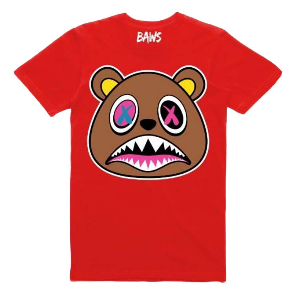 Baws Crazy Baws T-shirt Red - Walmart.com