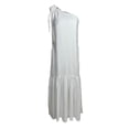 thumbnail image 1 of Vestido asimétrico Spiral J&B Blanco, 1 of 3