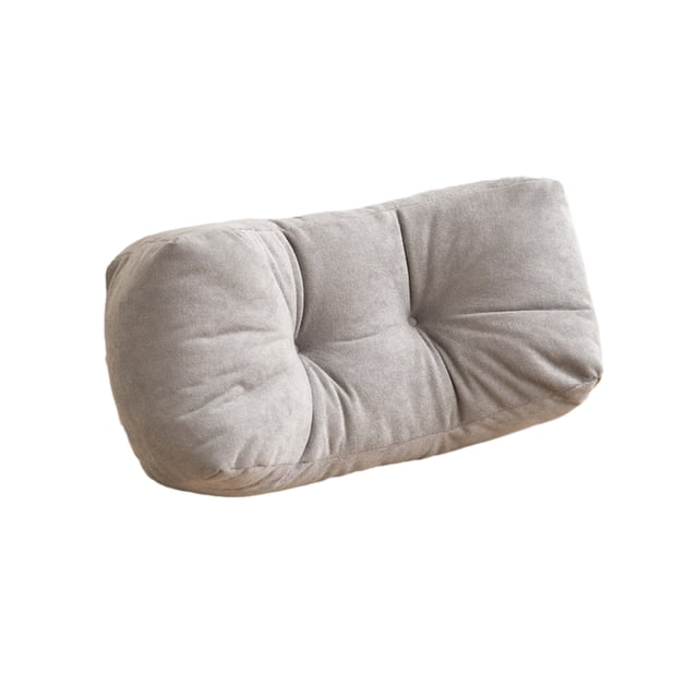 Cojín de soporte lumbar, almohada ergonómica para la espalda, cojín de protección de cintura relleno para aliviar el dolor de espalda baja, silla de oficina, asiento de coche, sofá cama.