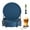Royal Blue, variant on DISEN Drink Coasters Set of 6 with Holder, Silicone Coasters Tabletop Protection for Any Table Type, Wood, Stone Tables, Dishwasher Safe, Coasters for Drinks Fits Any Size of Drinking Glasses