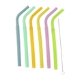 thumbnail image 2 of de Cepillo de Limpieza de de Beber Reutilizable Flexible de Silicona Portátil de 6 Piezas 01 Salvador  Pajitas que beben pajitas reutilizables, 2 of 5