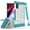 White/Turquoise, variant on Case for Galaxy Note 10, Tri-Shield [Military Grade] Rugged Cover with Metal Kickstand [Includes Wrist Strap Lanyard] for Samsung Galaxy Note 10 Phone (SM-N970, SM-N971)