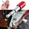 thumbnail image 3 of destyer 1/4 Inch Hex Shank Screwdriver Bit Holder Stainless Steel Screwdriver Bit Extender Adapter Sleeve Red 60mm 1pc, 3 of 8