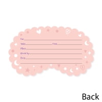 Big Dot Of Happiness Christmas Pajamas - Shaped Fill-in Invitations