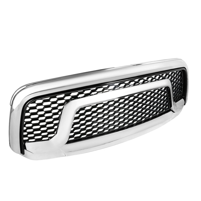 SpecD Tuning Chrome Bumper Rebel Style Hood Grill Grille for