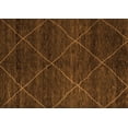 thumbnail image 1 of Ahgly Company Indoor Rectangle Abstract Orange Modern Area Rugs, 5' x 8', 1 of 4