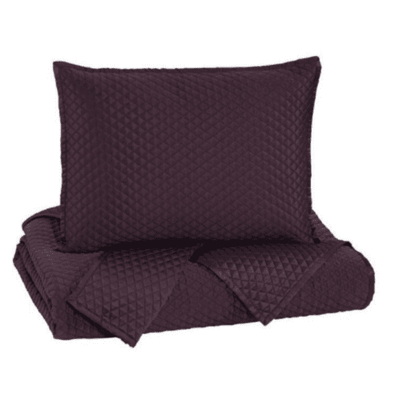 Set de Cubrecama Queen Size Vino Ashley Q256033Q