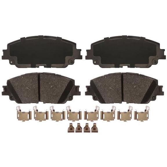 Front Brake Pad Set - Compatible with 2019 - 2022 Toyota RAV4 2020 2021