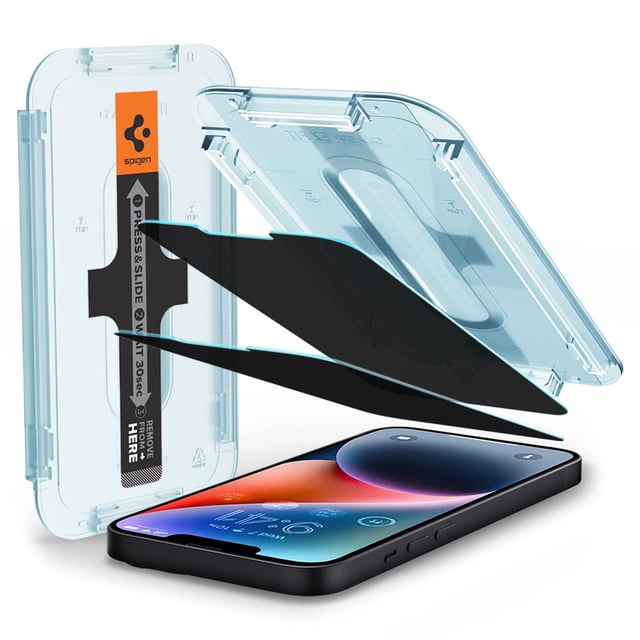 Protector de pantalla Spigen de cristal templado para iPhone 14 Plus/13 Pro Max