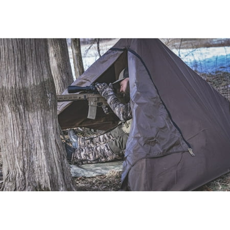 Image of Two Vets Tripods Inc Tripod Tipi Tent Coyote Brown