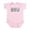 Petal Pink, variant on CafePress - Somebody In Michigan Loves Me Infant Bodysuit - Baby Light Bodysuit, Size Newborn - 24 Months