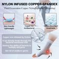 thumbnail image 2 of 4 Pairs Open Toe Adjustable Ankle Brace Compression Sleeves with Arch Support for Women & Men , Relief for Swelling, Plantar Fasciitis, and Sprains – Step into Comfort and Stability, 2 of 6