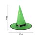 thumbnail image 1 of Sombrero de bruja LED brillante para decoración de Halloween, luces de Halloween para niños, adorno colgante para árbol al aire libre, accesorios de decoración para el hogar y el jardín Fivean unisex, 1 of 2