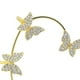 thumbnail image 5 of 1 Par de Clips para Pendientes de Mariposa para Mujer, 5 of 9