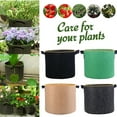 thumbnail image 1 of Visland Grow Bags Heavy Duty Container Thickened Nonwoven Fabric Plant Pots with Handle, 1 of 8