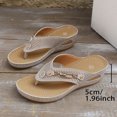 thumbnail image 6 of Samickarr Summer Slippers For Women Indoor And Outdoor Wide Fashion Women Casual Round Head Comfy Slippers Beach Casual Slipsole Shoes, 6 of 9