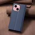 thumbnail image 2 of Allytechgroup Wallet Phone Case for iPhone 15 Plus, PU Leather Flip Phone Case with Credit Card Slot & kickstand Military Grade Drop Protection Slim Shockproof Back Cover for Women Men, Blue, 2 of 8