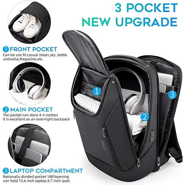 BANGE Business Smart Backpack Sac à dos étanche pour ordinateur