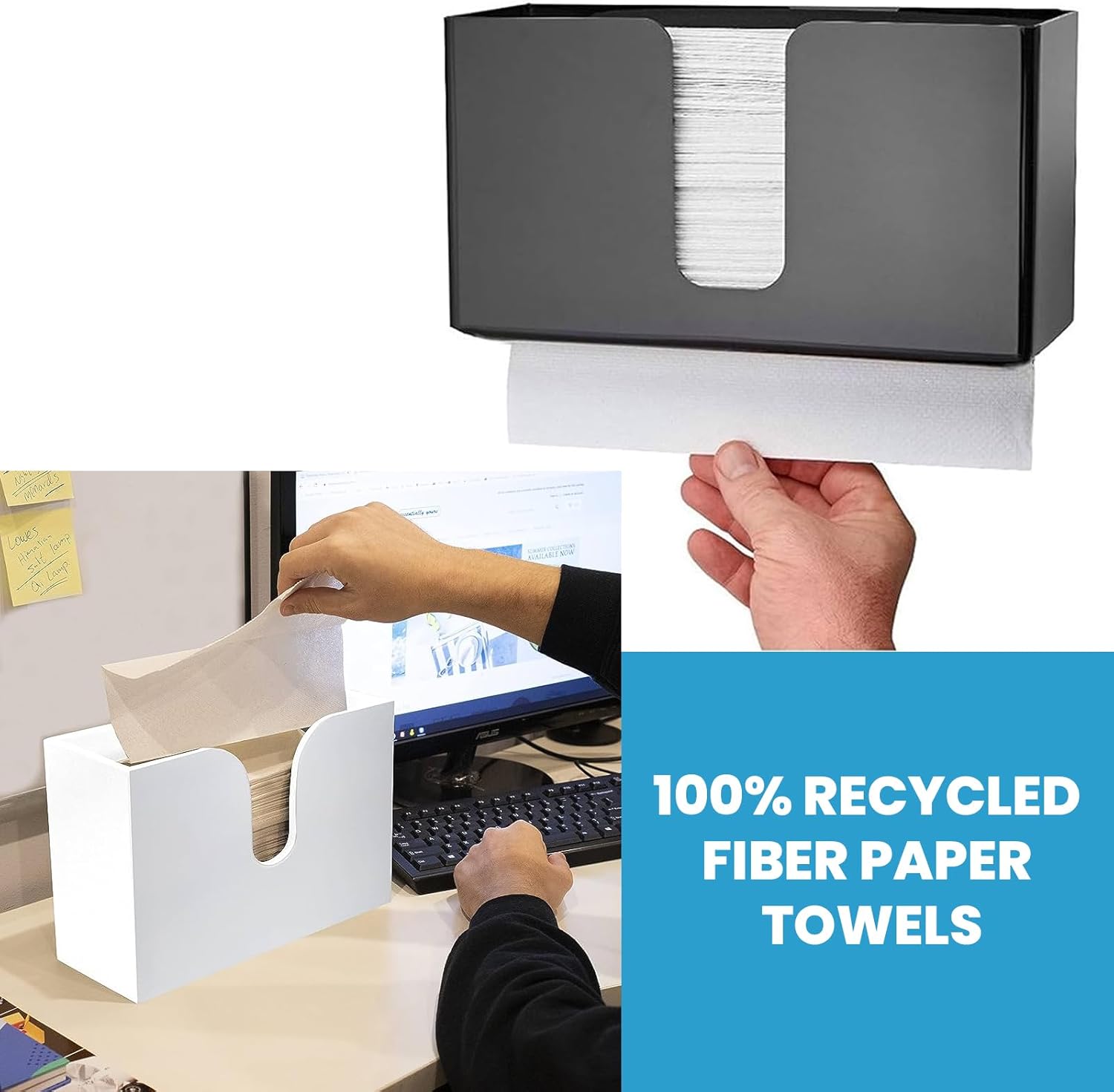 Perfect Stix Multifold Paper Towels, White, 500 Sheets photo 4
