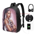 thumbnail image 2 of Bianca Belair Backpack with USB Charging Port, Travel Laptop Backpack, Water Resistant Computer Bag, Durable Daypack, Fit 16 Inch Notebook, 2 of 9