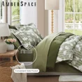 thumbnail image 4 of Amberspace Botanical Flowers Design 7-piece Bed in a Bag Comforter Set with Sheets,Olive Green,King, 4 of 8