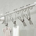 thumbnail image 2 of Zuioae Clearance 4Pcs 11Cm Stainless Steel Clips Socks Hanger Heavy Duty Clips 11Cm Hook Clips, 4Pcs 11Cm Hook Stainless Steel Clip Drying Hanger Hook Heavy Duty Clip Wire Clothespins Laundry Chip, 2 of 7