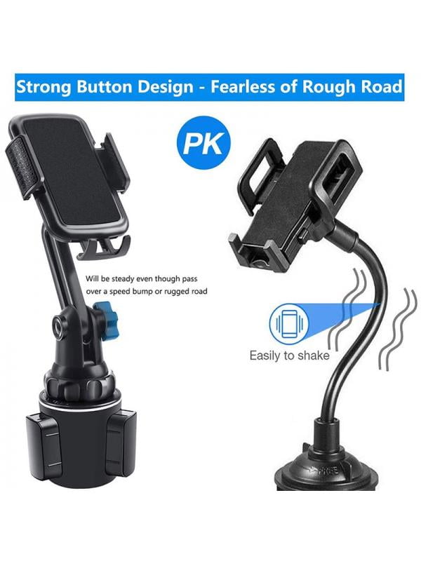 Universal Car Cup Holder Cellphone Mount Stand for Mobile Cell Phones Adjustable Car Cup Phone