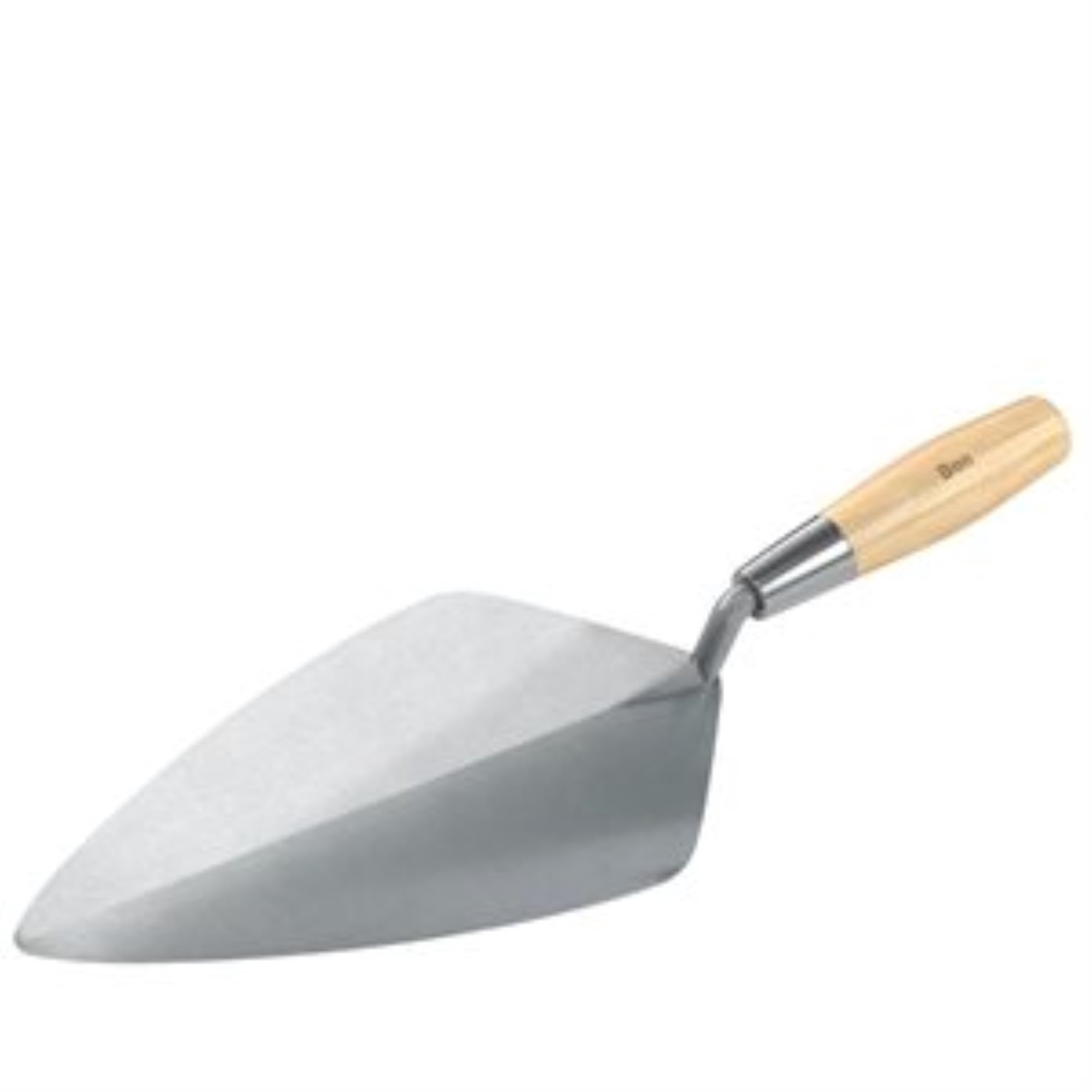 Bon 72-622 Brick Trowel Forged 12-inch Wide London Wood Handle