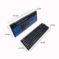thumbnail image 3 of 1 Set Wired Keyboard and Mouse USB Arabic Letter Keyboard and Computer Mouse, 3 of 5