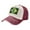 Dark Red, variant on Men Women Brazilian Flag Baseball Cap Golf Dad Hat Adjustable Low Profile Cotton Hat
