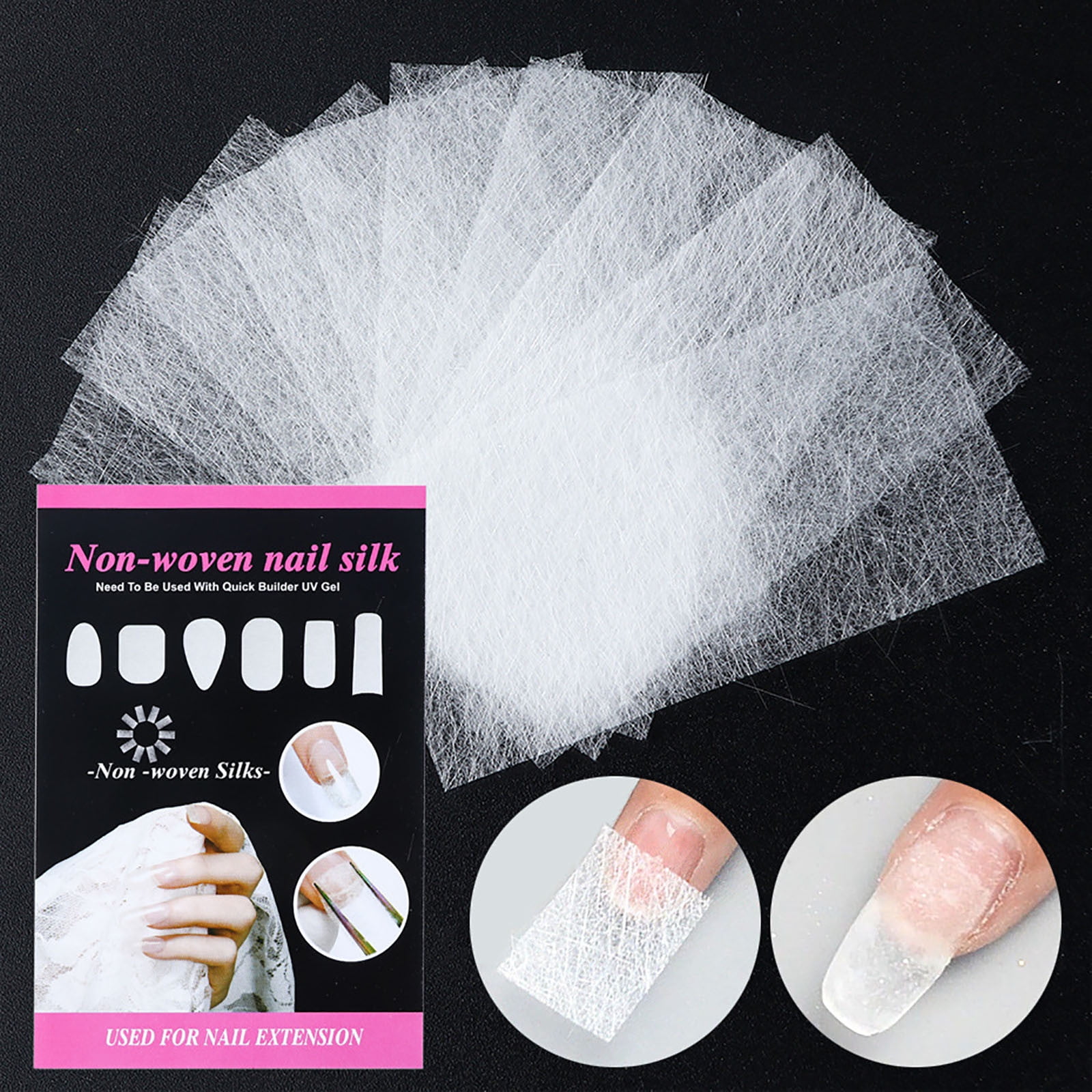 AMOK STORE UV treated nail art kit fake nail with glue set reusable nail  extension kit Red - Price in India, Buy AMOK STORE UV treated nail art kit  fake nail with