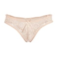 thumbnail image 2 of floral transparente Ropa interior abierto Bragas Lencería para mujeres - Beige Baoblaze ropa interior de tanga para mujeres, 2 of 8
