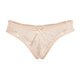 thumbnail image 2 of Tanga sexy con entrepierna abierta, bragas de cintura baja con espalda en T, lencería, ropa de dormir Beige, 2 of 9
