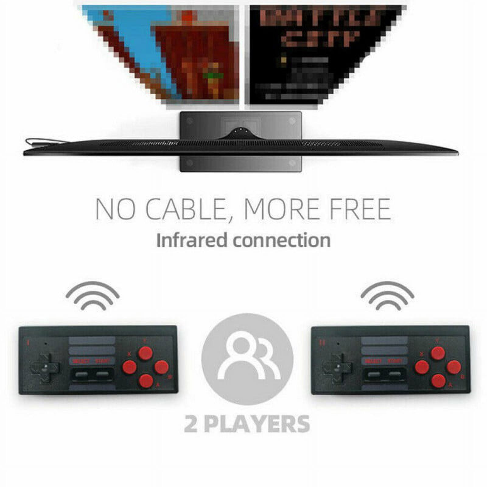 Fymall HD Wireless TV Game Console, Black, New, 1 Count, 1 Pack